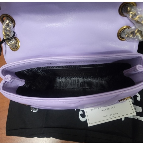 Kurt Geiger London Mini Kensington Butterfly Crossbody Bag - Picture 7 of 16